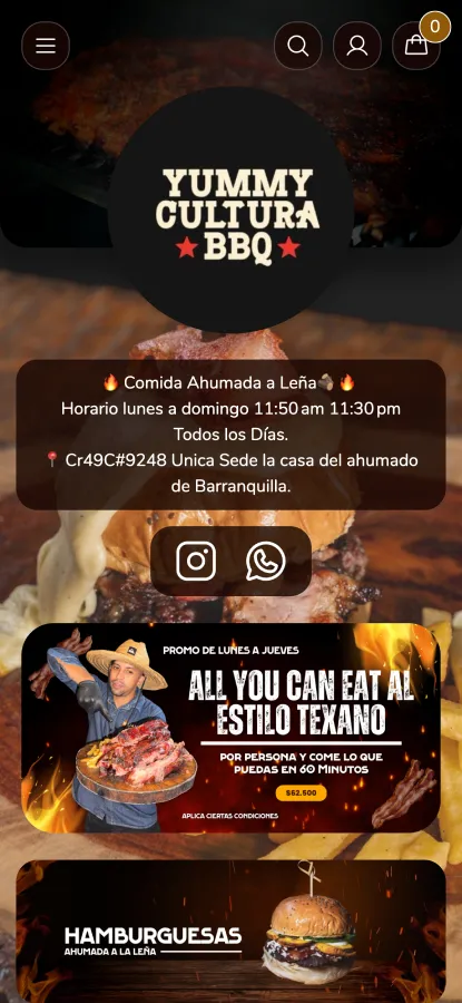 Ejemplo 2 de diseño de tienda