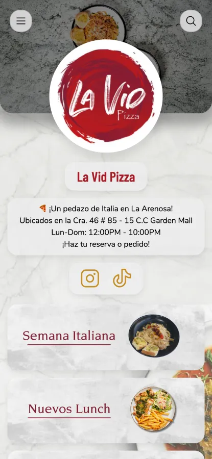 Ejemplo 3 de diseño de tienda