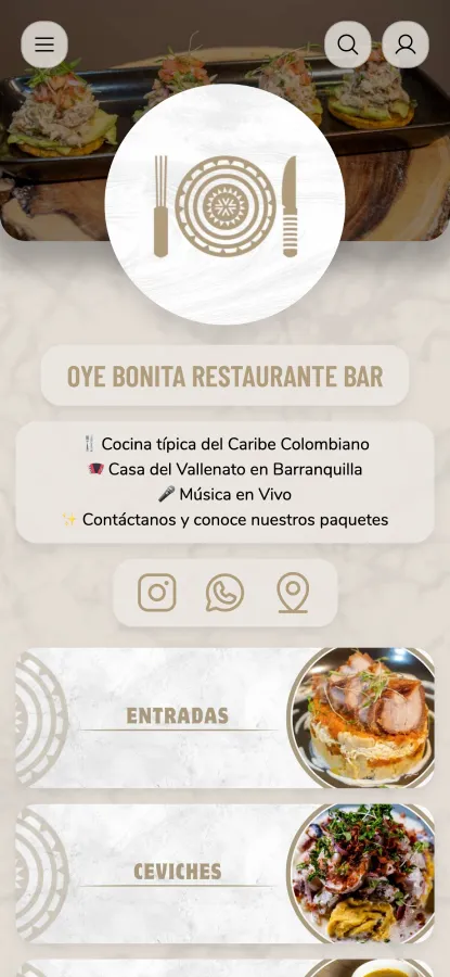 Ejemplo 6 de diseño de tienda