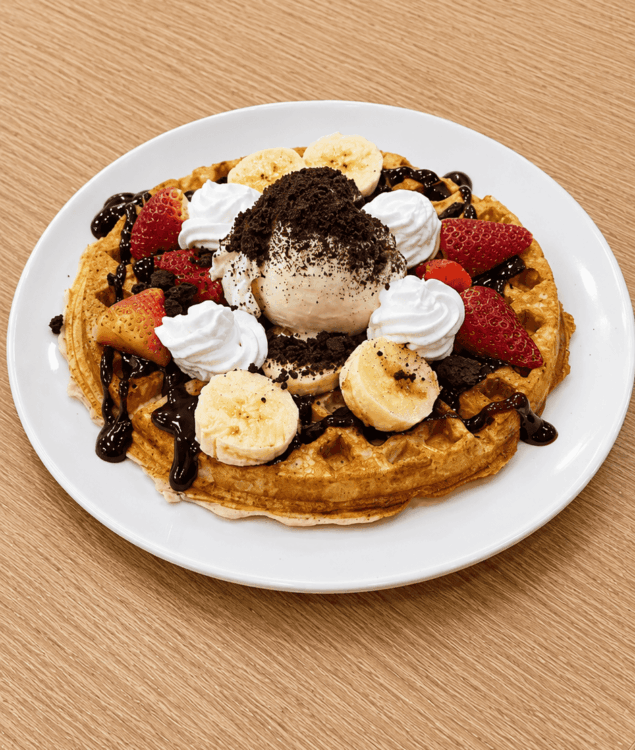 Waffle de Avena