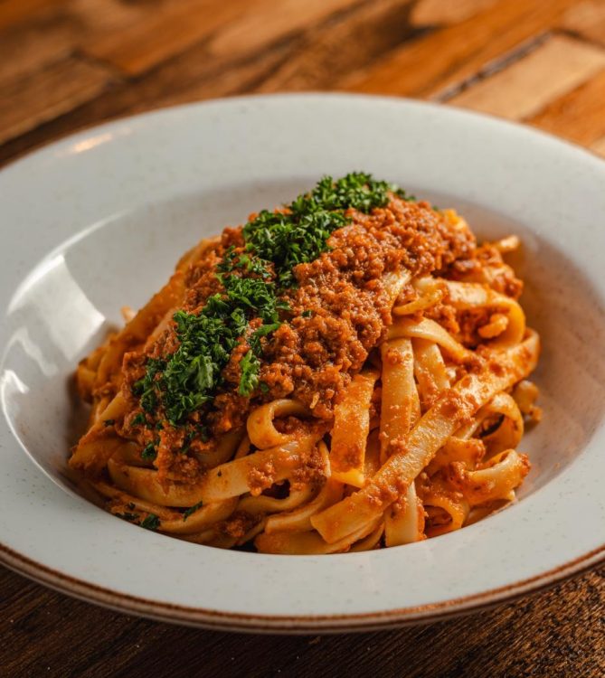 Pastas a la Boloñesa