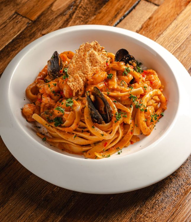 Pasta Napolitana de Mariscos