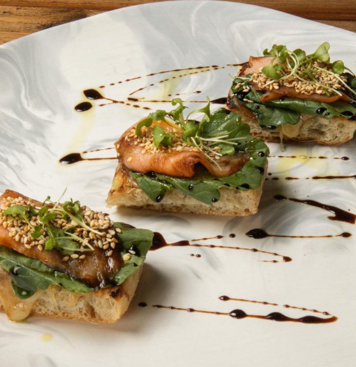 Tapas de Salmón Ahumado