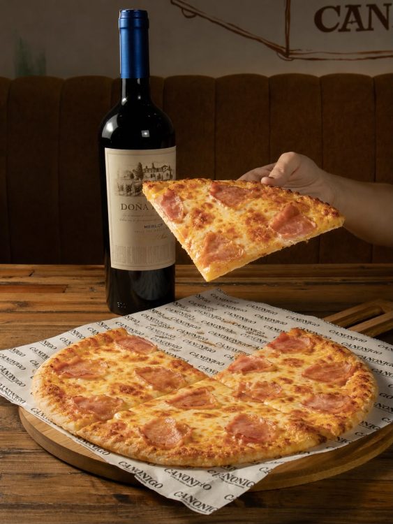 Pizza de Jamon y Queso