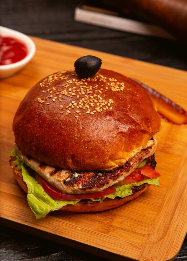 HAMBURGUESA DE POLLO