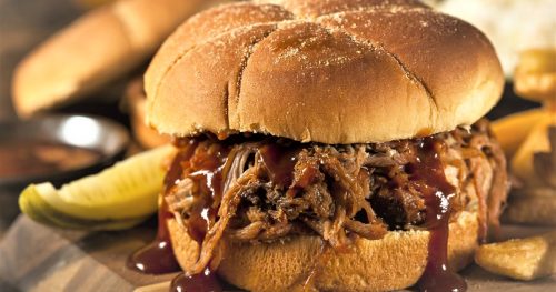 HAMBURGUESA DE BONDIOLA PULLED PORK