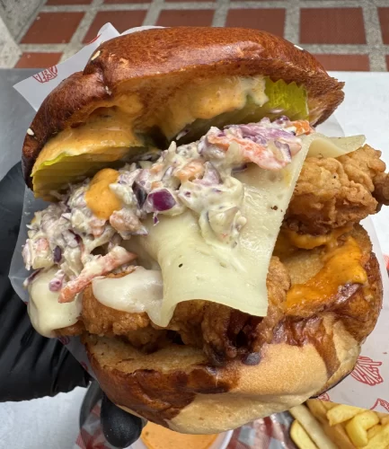 NASHVILLE HOT CHICKEN BURGUER