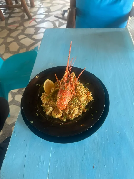 Arroz Caldoso de Langosta