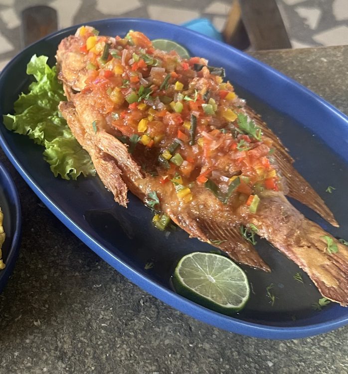 Mojarra a la Criolla