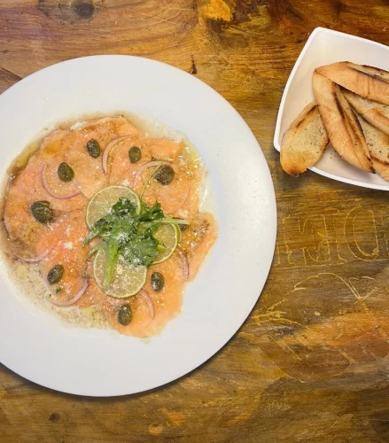 Carpaccio Di Tonno del Mar