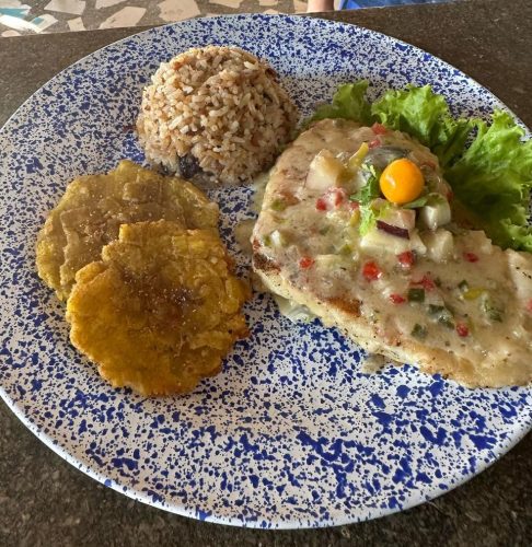 Filete de Robalo en Salsa de Coco