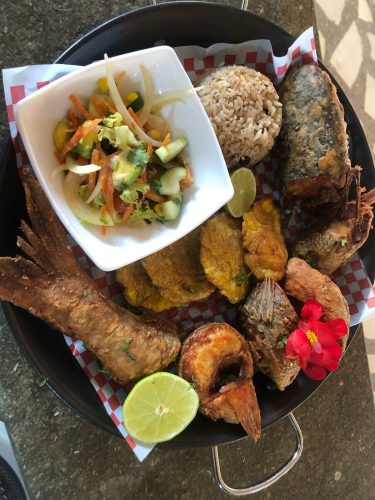 Lebranche Entero Frito en Medallones