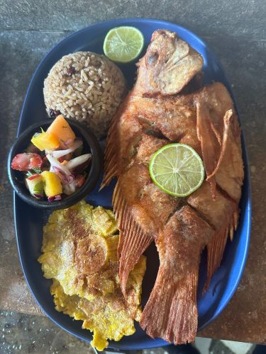 Mojarra al Vapor o Frita 600 gr