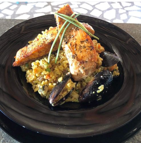 Salmón a las Finas Hierbas