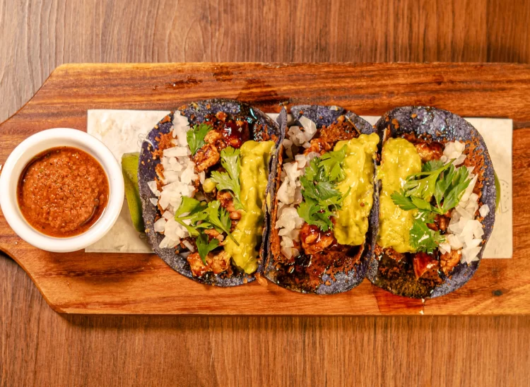 Tacos Pollo Barbacoa