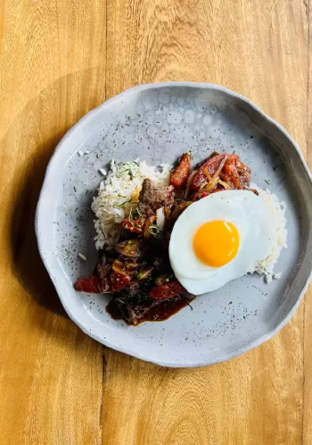 Caserito de Bistec a Caballo