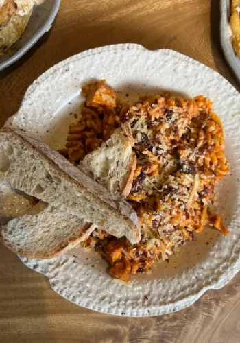 Pastas al Suero Costeño de Búfala