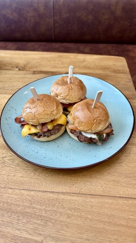 Mini burgers Cronicas