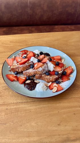 Cornflakes French toast