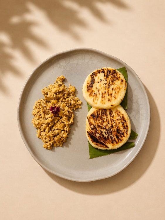 Arepas con Huevo al Gusto