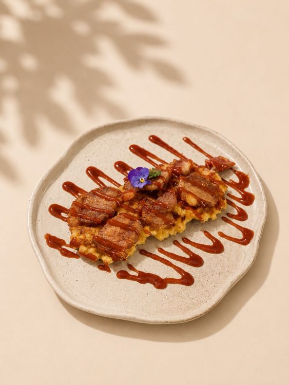 Waffles de Pan de Bono