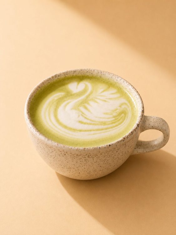 Té matcha latte