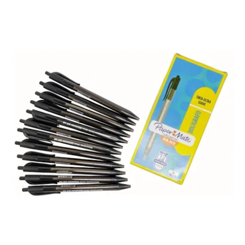 BOLÍGRAFO RETRACTIL PAPERMATE KILOMETRICO MAXI GEL 0,7MM