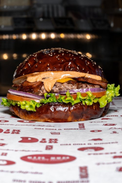 CHEESE AND BACON BURGER