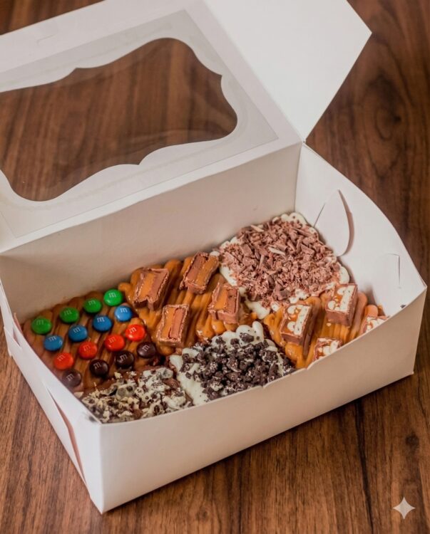 DIMDOMS CON TOPPING (BROWNIES)