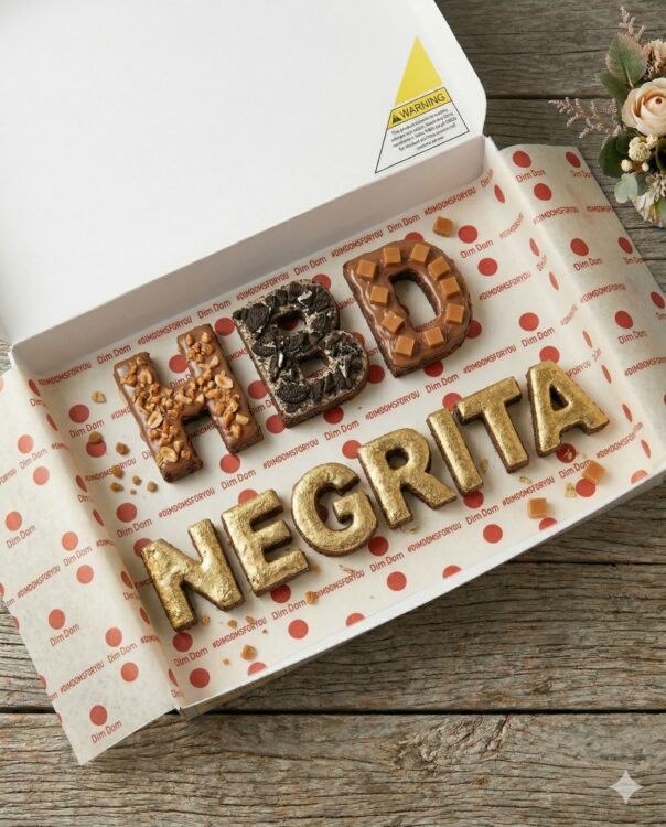 LETRAS - NUMEROS Y FIGURAS EN DIMDOMS (BROWNIES)