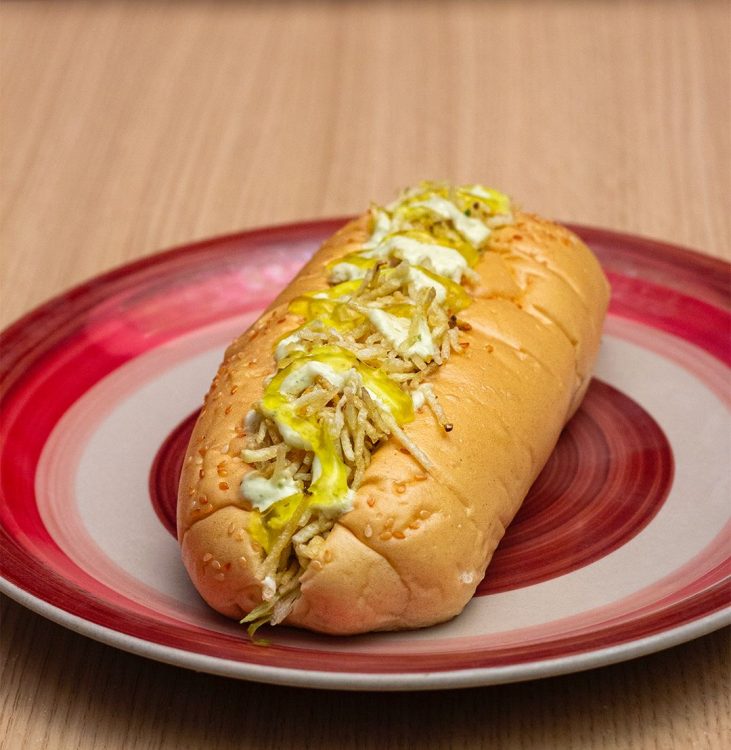 4 perro clásicos con papas y Cocacola 1.5