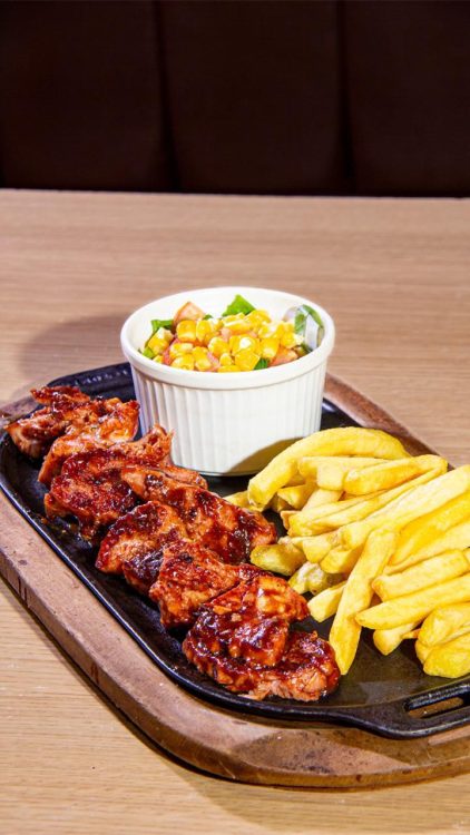 Costillas BBQ Ahumada