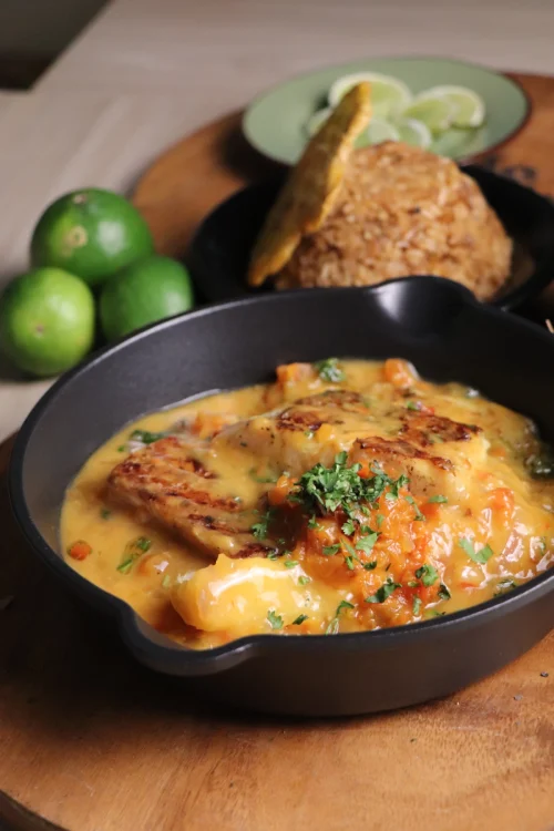Filete Guisado en Coco