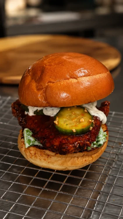 Korean Chicken Sandwich