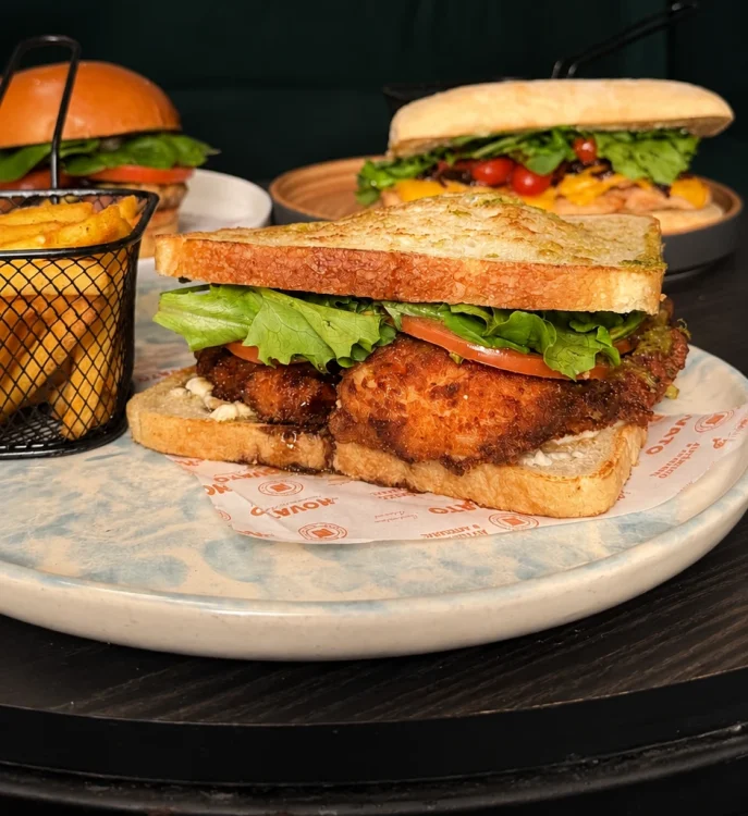 Sándwich de Pesto Crocante