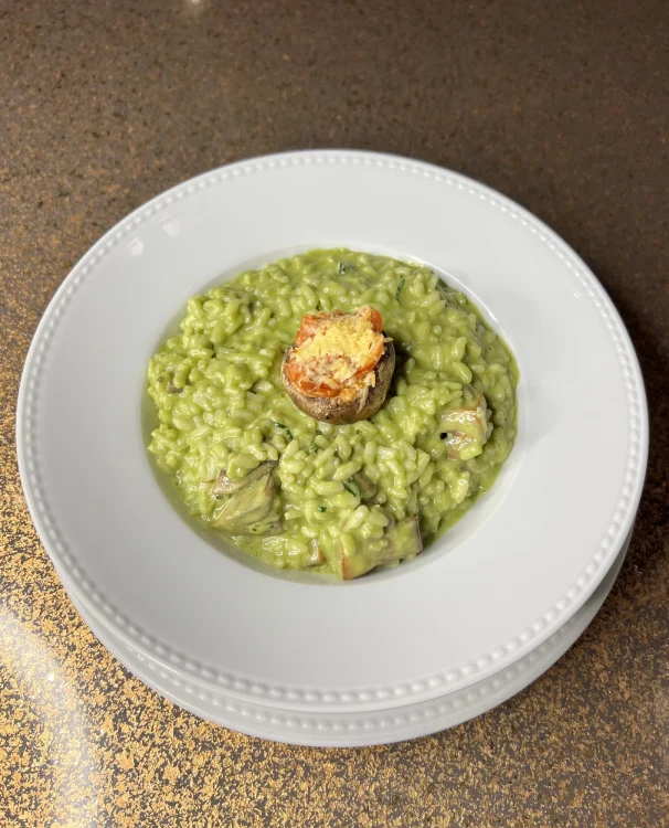 Risotto Espinaca