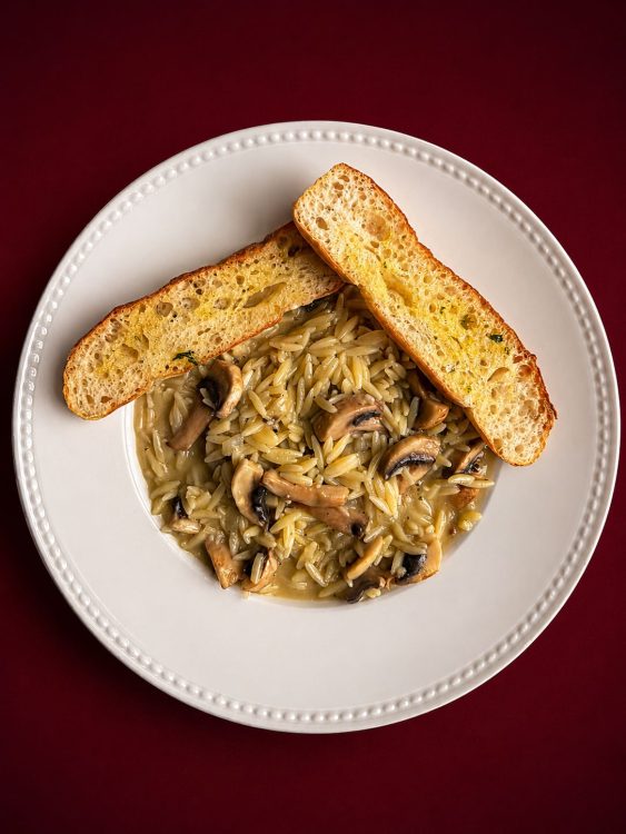 Orzo de Champiñones