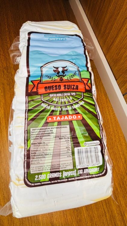 Bloque Mozzarella Tajado