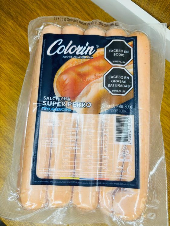 Salchicha Súper Perro Colorin