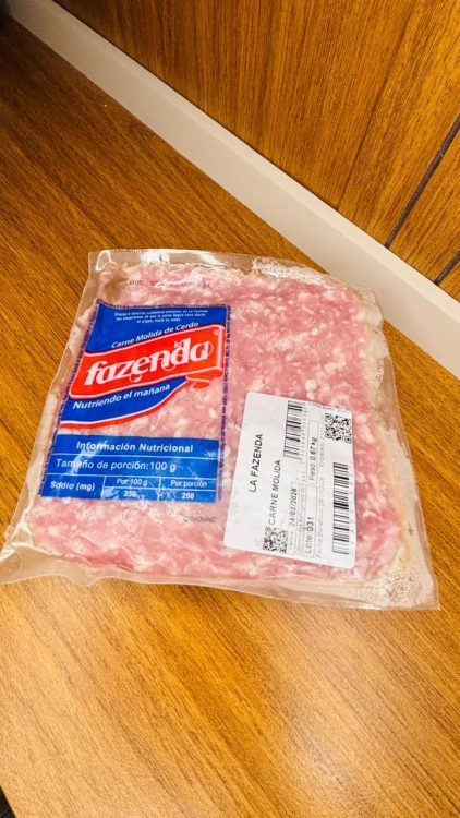 Carne Molida Cerdo x 500g