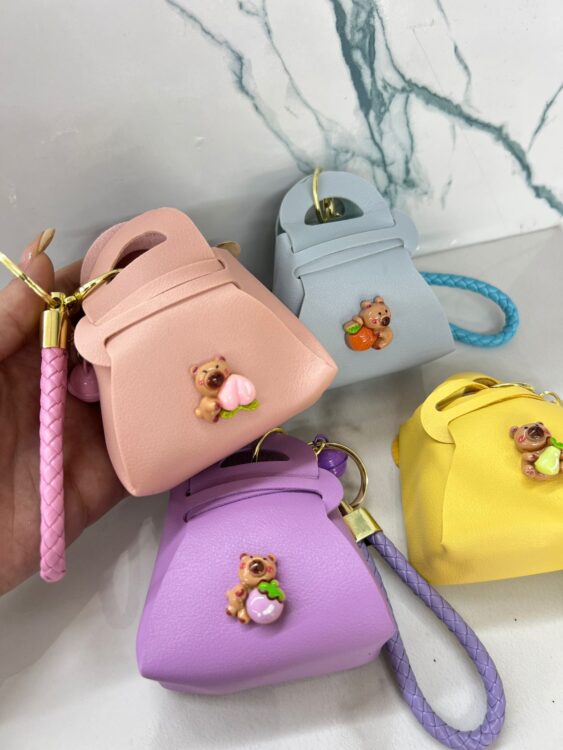 Monedero cordón capibara