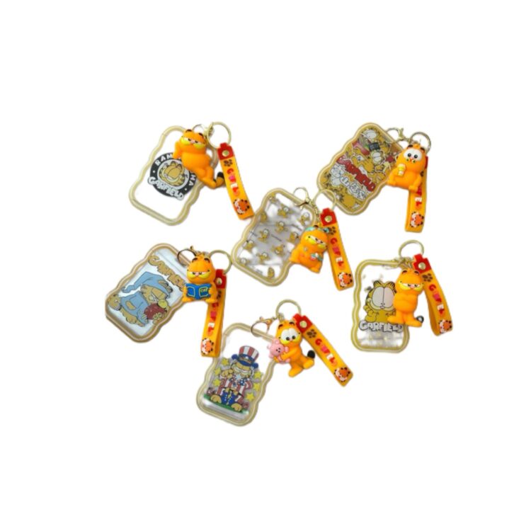 Llavero portacarné Garfield