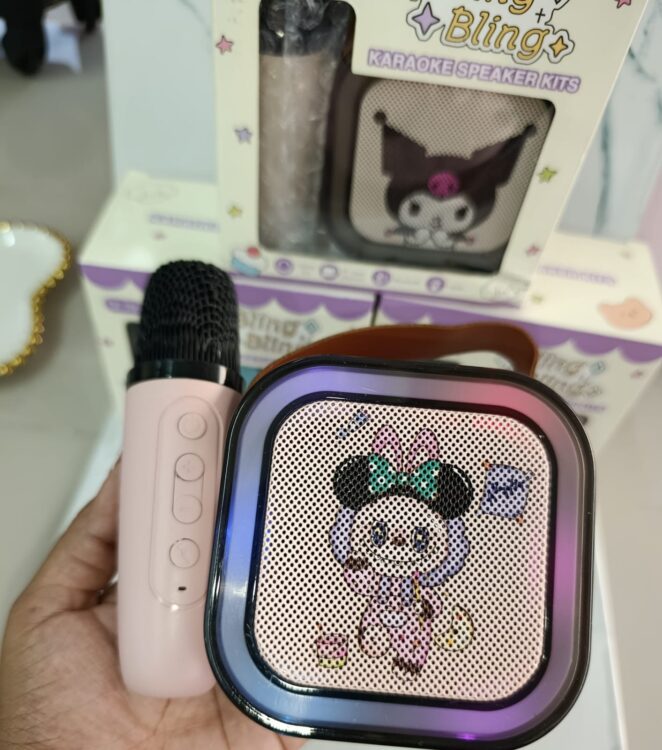 Mini parlante karaoke