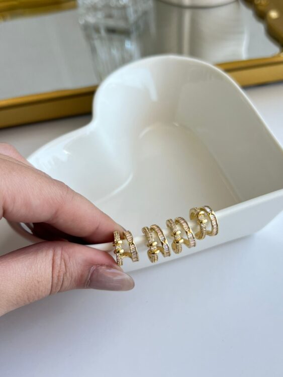 Earcuff Rodio piedra 419134