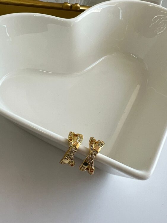 Earcuff dorado Rodio 418026