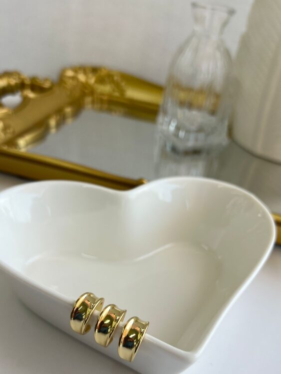 Earcuff dorado liso 417207