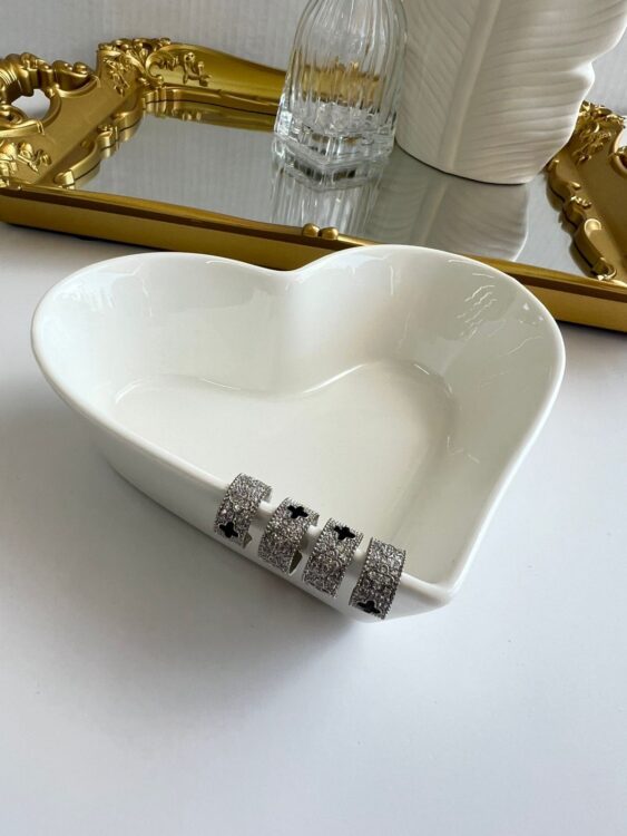 Earcuff plateado vancleff 418001