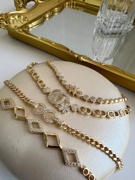 Pulsera rodio piedra 418185