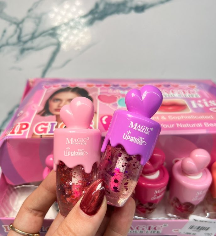 Brillo mágico tapa corazón 419432