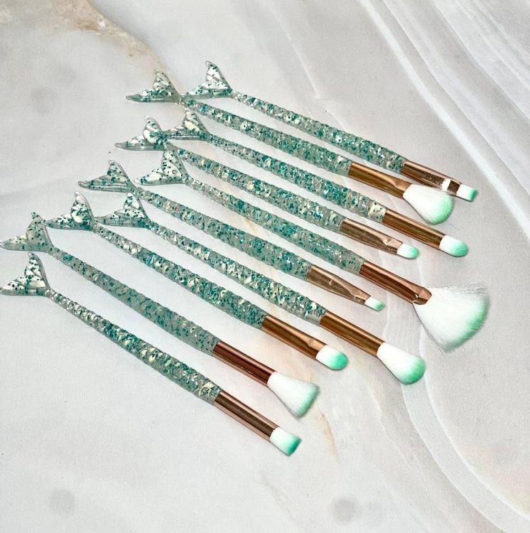 Kit  brocha sirena x10